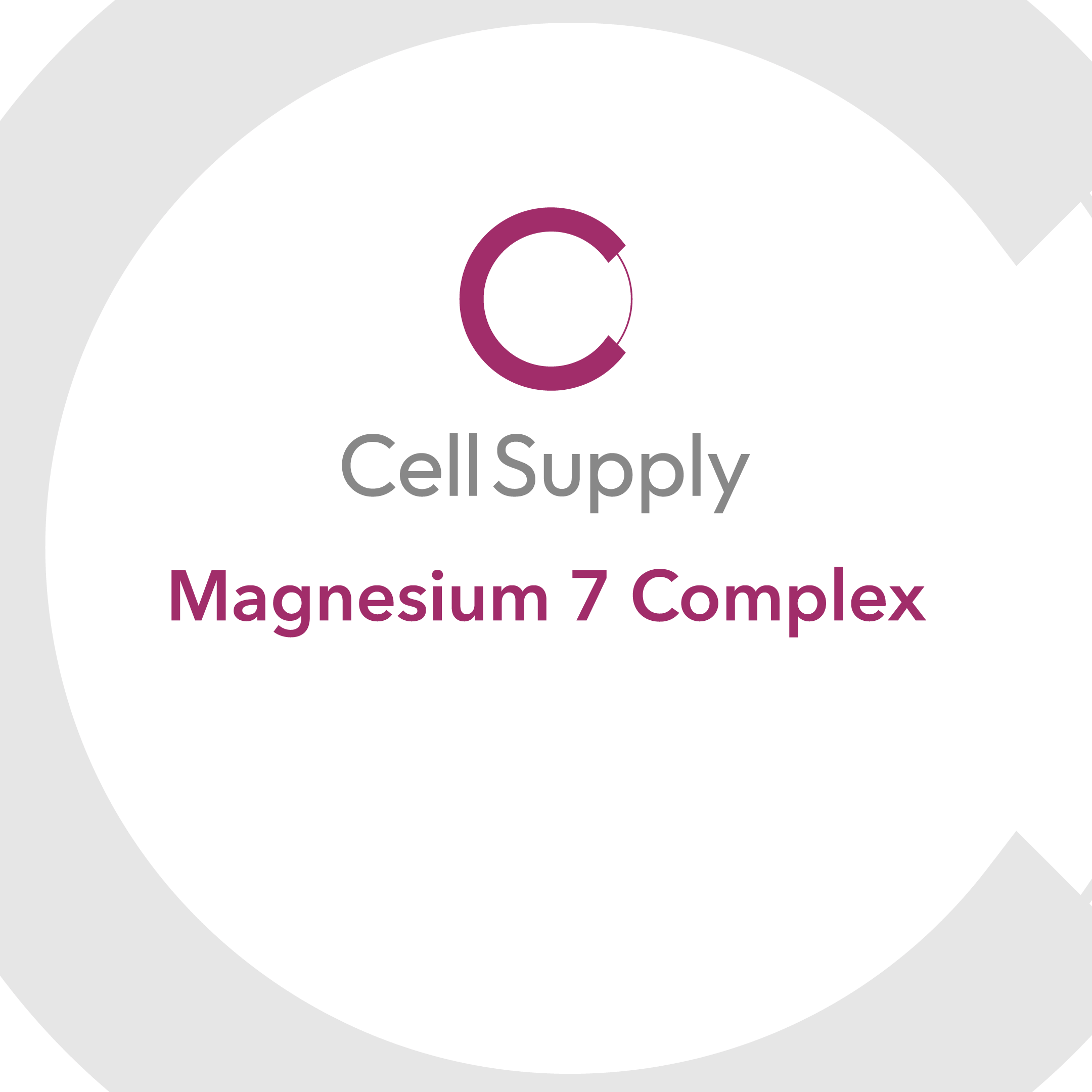 Magnesium 7 Complex von Cell Supply – Cellsup.com