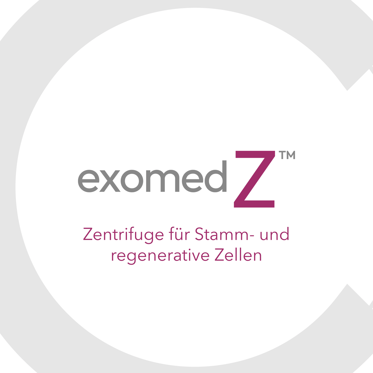 exomed Z™ Zentrifuge für Stamm- und regenerative Zellen